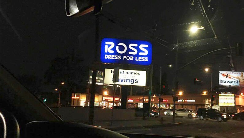 Uma loja bem baratinha em Los Angeles